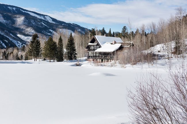 Photo de paysage d'hiver d'Aspen Independence Estate