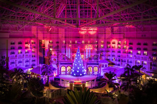 Gaylord Palms Resort & Convention Center décoré pour Noël