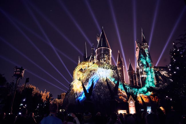 Les lumières nocturnes du château de Poudlard™, The Wizarding World of Harry Potter
