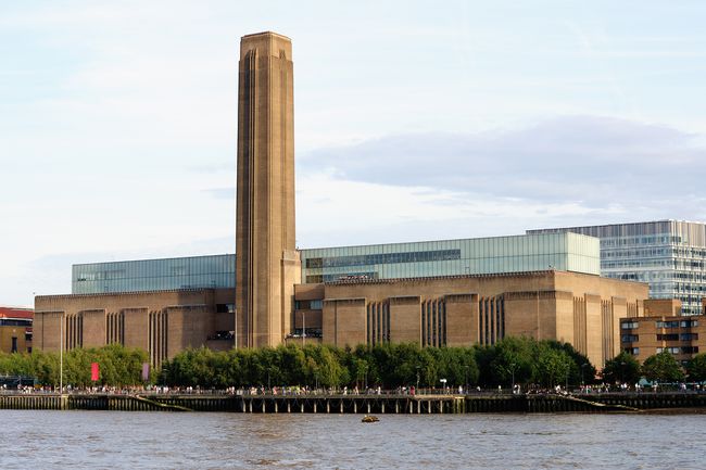 Belle vue sur Tate Modern, Londres, Angleterre