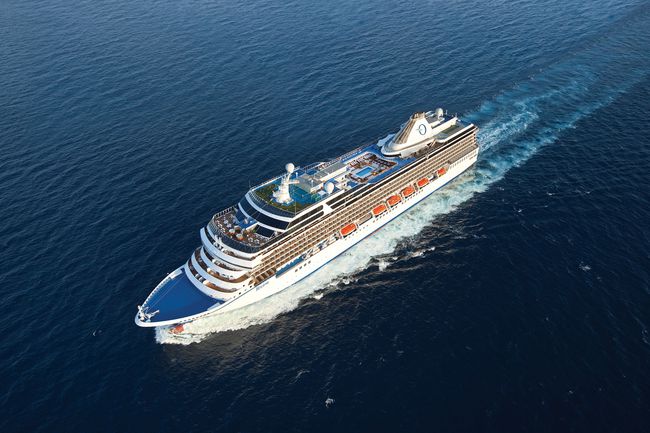 Oceania Marina en mer Oceania Cruises