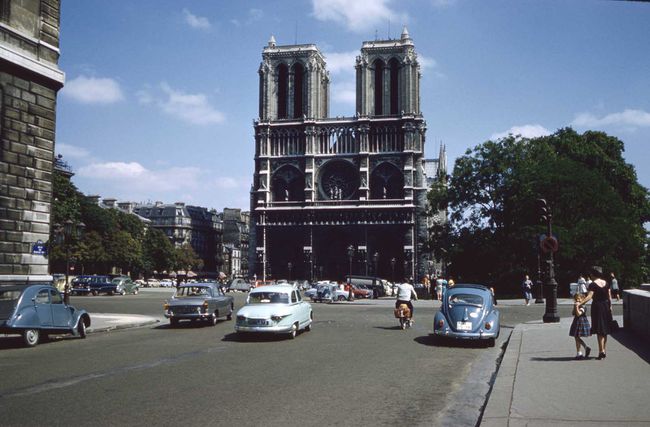 Notre-Dame, Paris, France, 1961