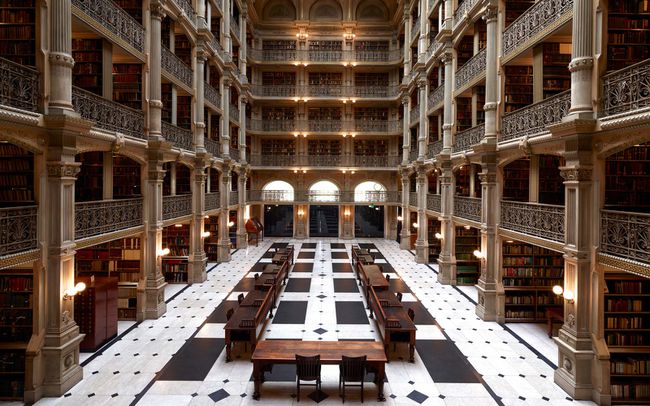 Bibliothèque George Peabody, Baltimore, Maryland