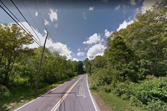 Jeremy Swamp Road à Southbury, CT vu de Google Maps Streetview