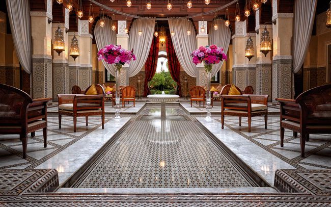 Hôtel Royal Mansour à Marrakech, Maroc