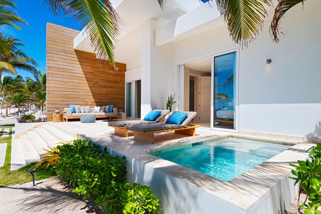 Villa de 3 chambres en bord de mer avec terrasse et piscine à Alaia Belize