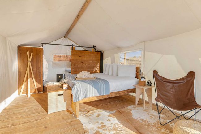 Tente de camping de luxe Under Canvas à Bryce Canyon