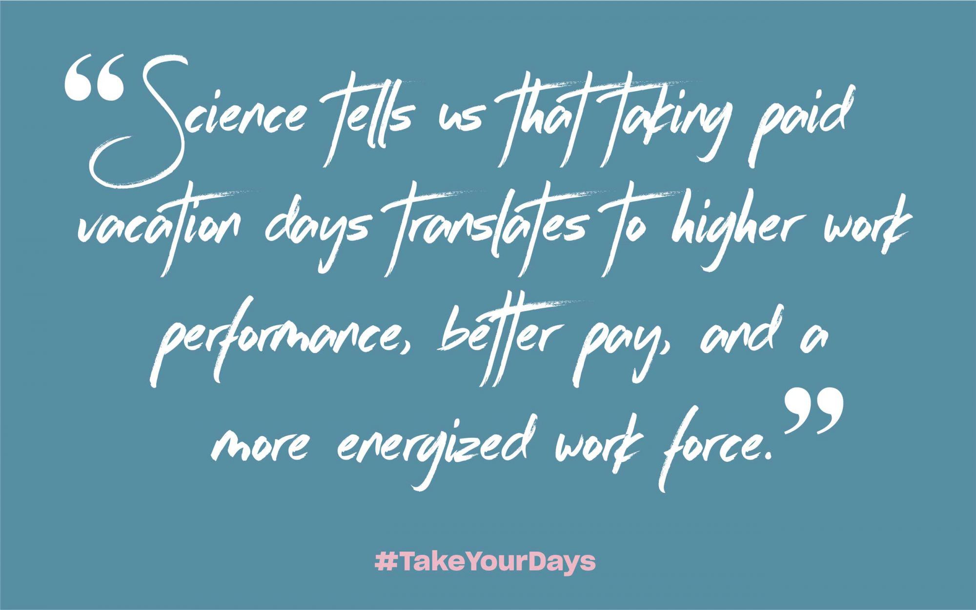 La science nous dit que prendre des jours de congés payés se traduit par une meilleure performance au travail, un meilleur salaire et une main-d'œuvre plus énergique.
