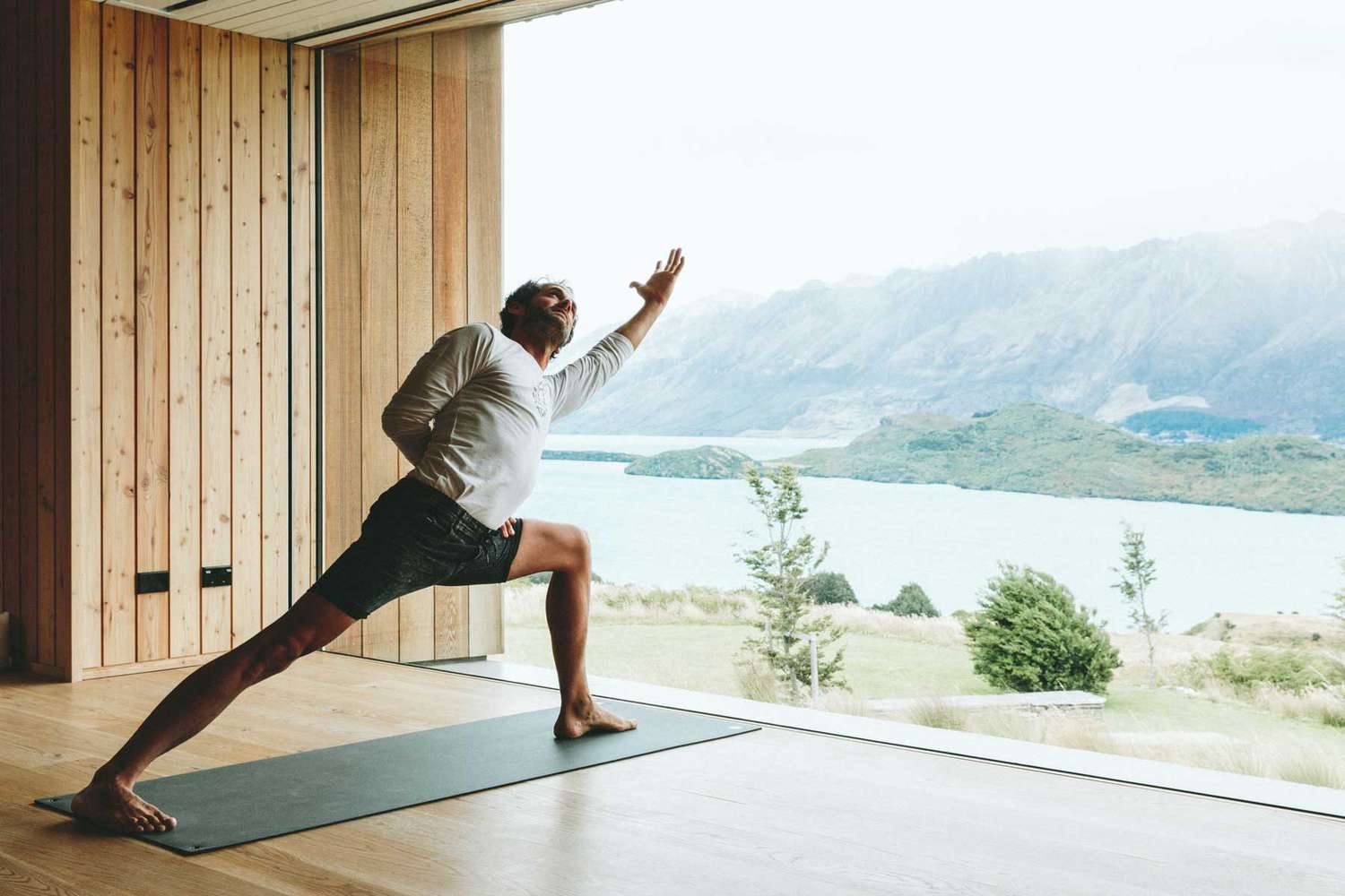 Yoga à la retraite d'Aro Ha