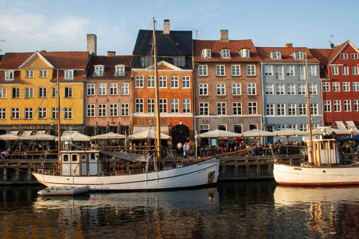 Quartier de Nyhavn à Copenhague, Danemark