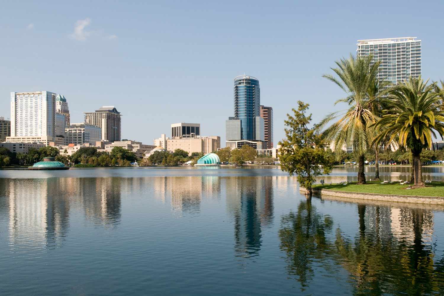 Centre-ville d'Orlando en Floride