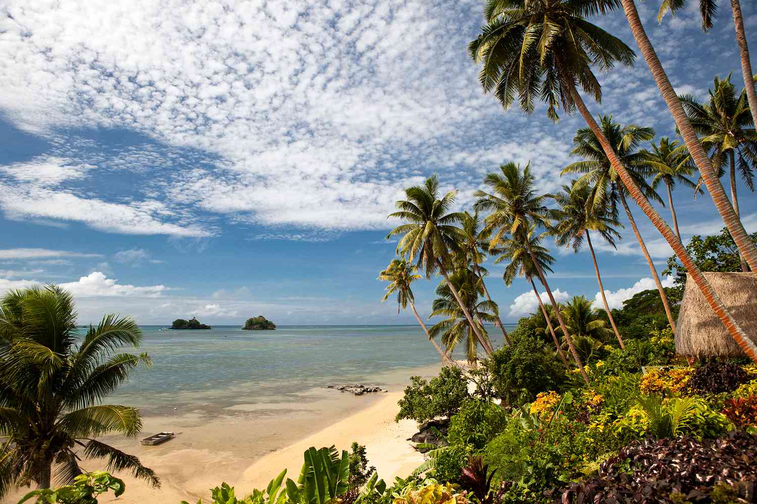 Propriété en front de mer sur l'île de Taveuni, Fidji, Mélanésie.