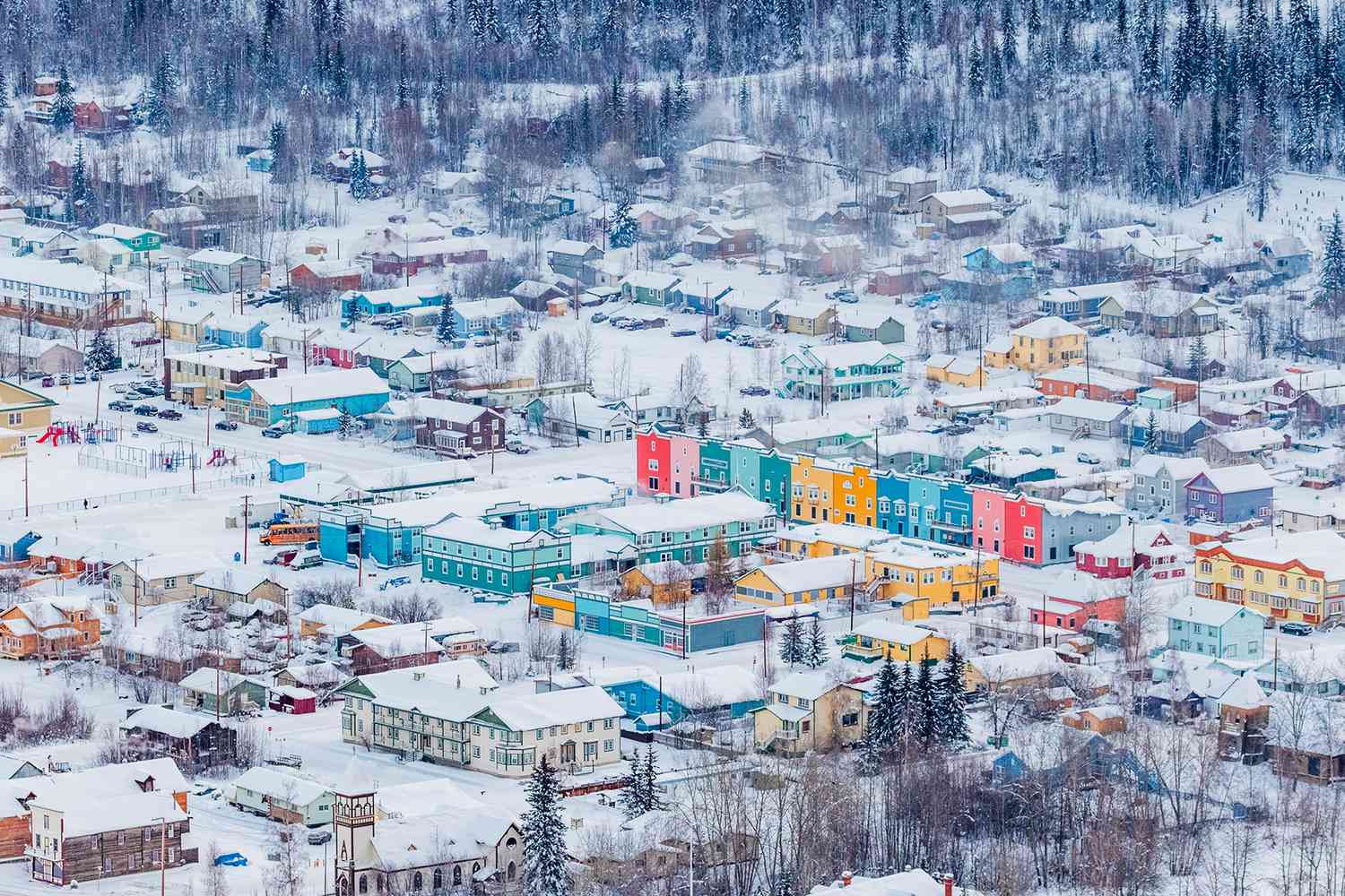 Dawson City, Territoire du Yukon, Canada.