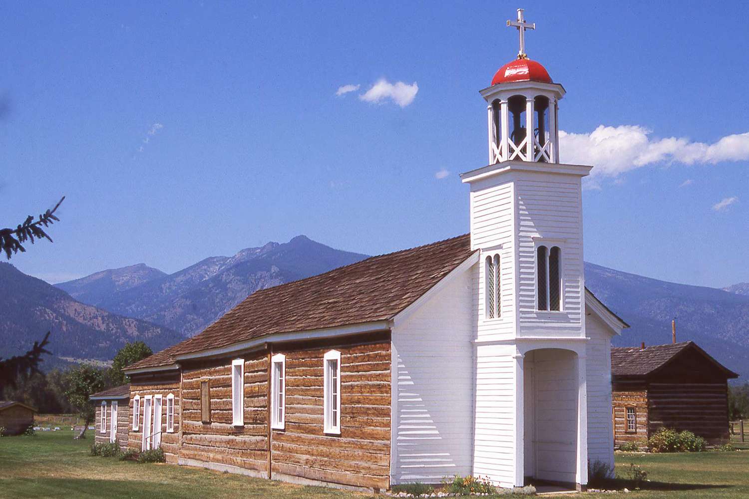 Mission St Mary dans la vallée de Bitterroot, Stevensville, Montana