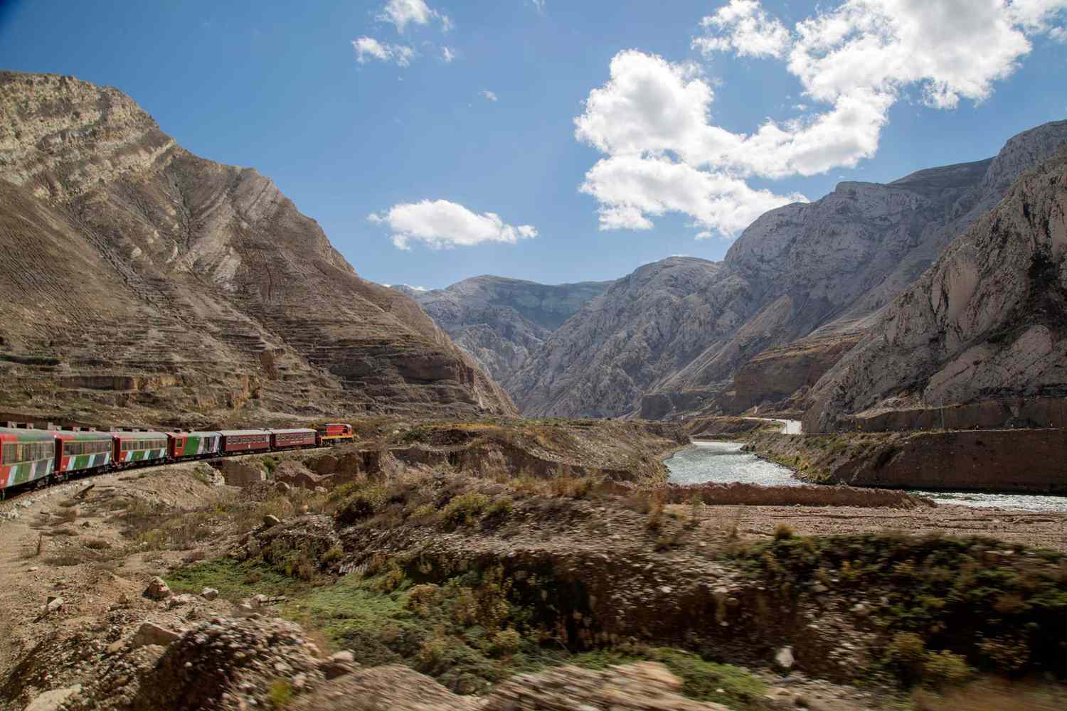 Le chemin de fer des Andes centrales au Pérou