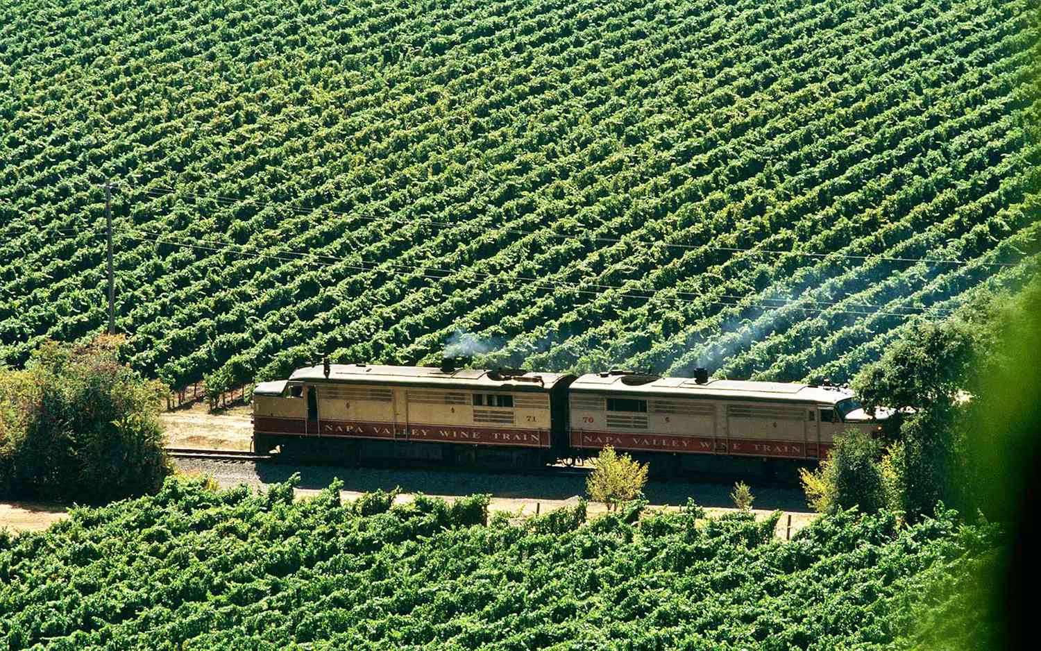 Train des vins de Napa Valley