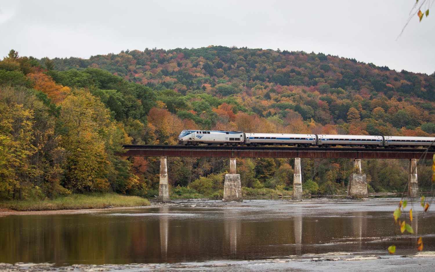 Amtrak Vermonter train