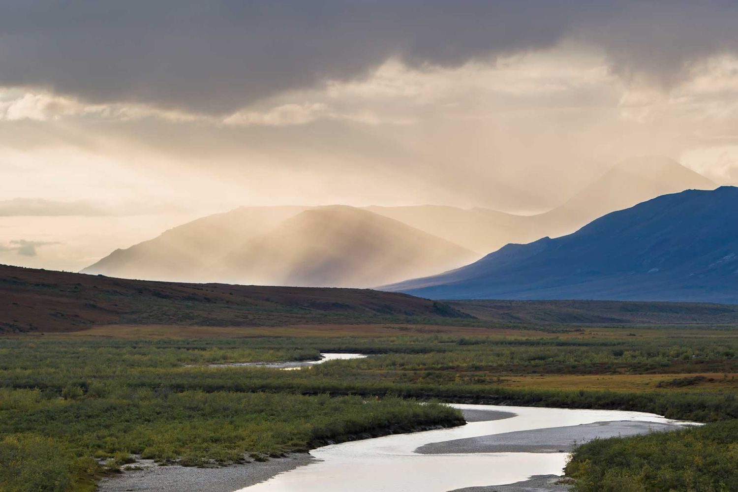 Noatak River et Brooks Range, Gates Of The Arctic National Park, nord-ouest de l'Alaska
