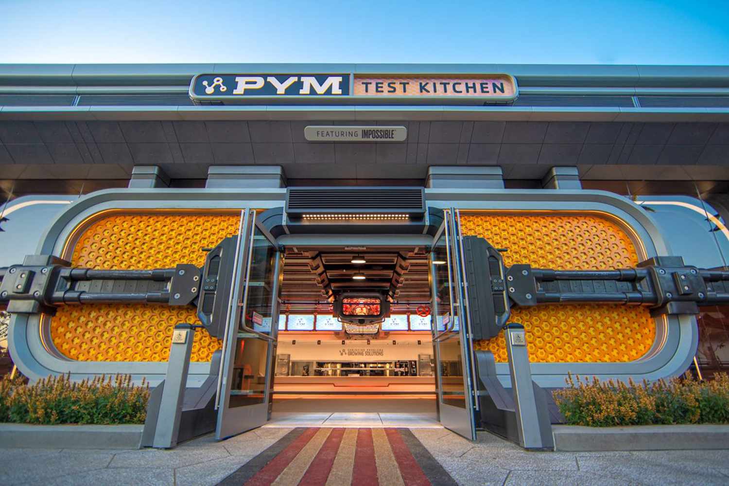 Pym Test Kitchen au Avengers Campus du Disney California Adventure Park (commande mobile disponible)