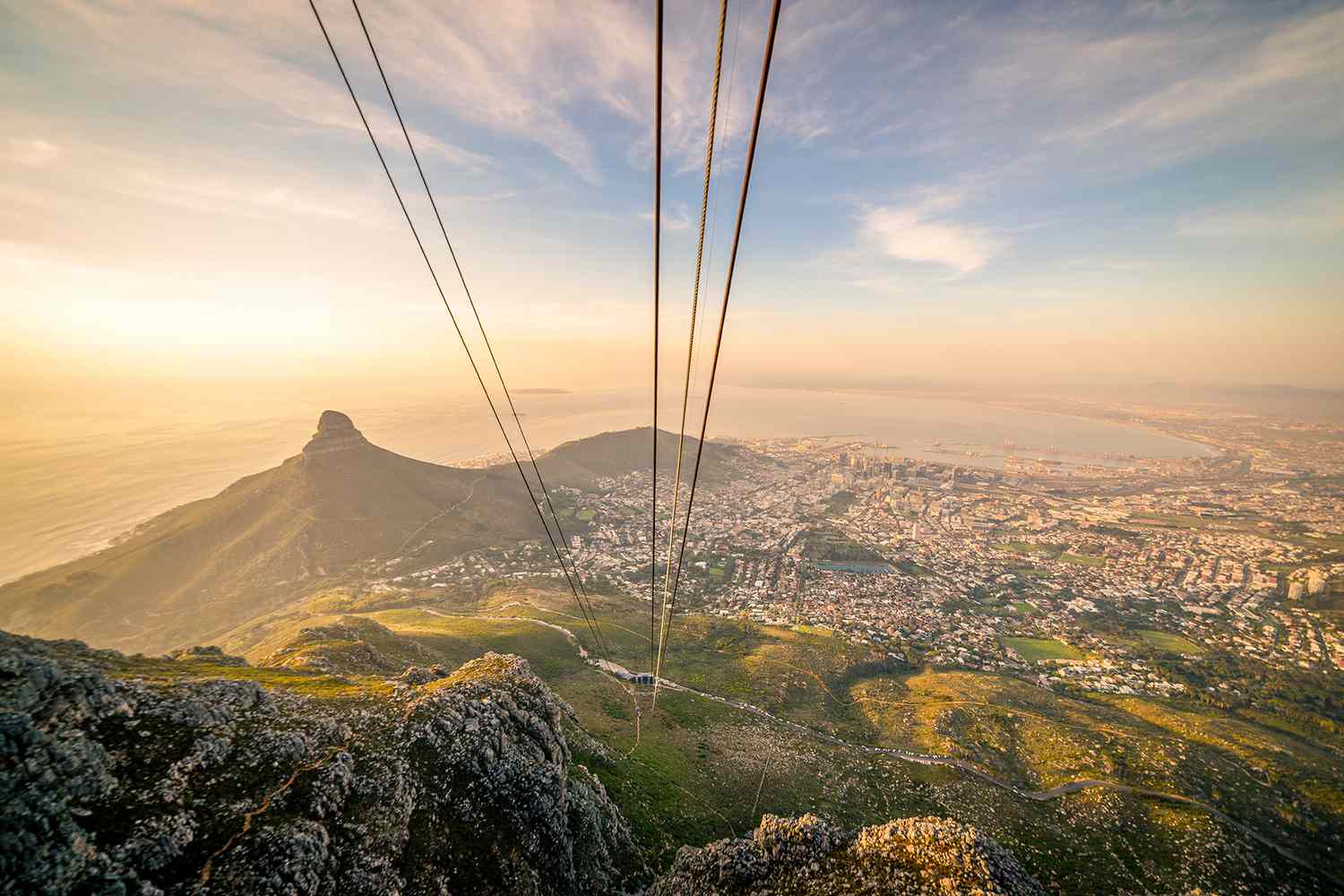 Téléphérique de Table Mountain à Cape Town
