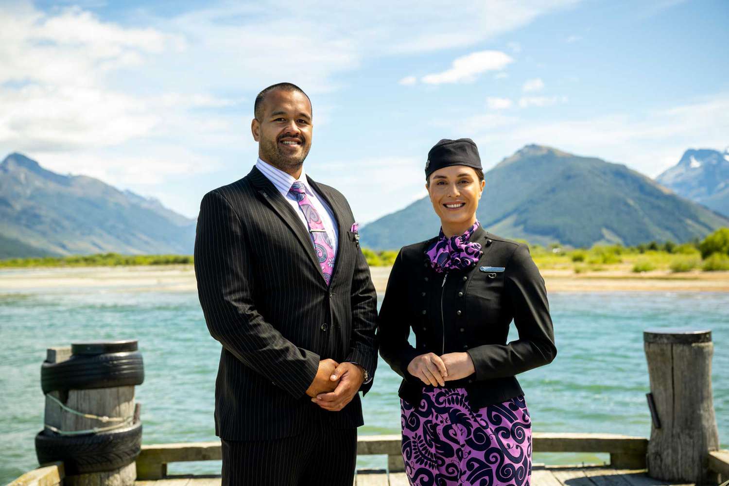 Membres d'équipage d'Air New Zealand