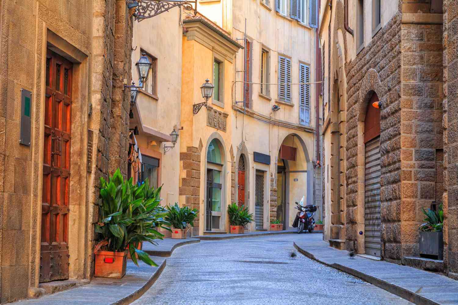 Une petite rue de Florence, en Italie, élue l'une des meilleures villes du monde
