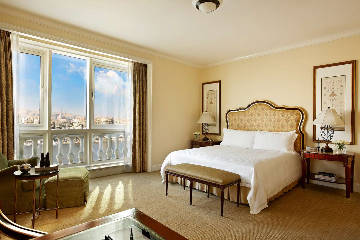 Vue depuis une chambre du Four Seasons Hotel Cairo at the First Residence