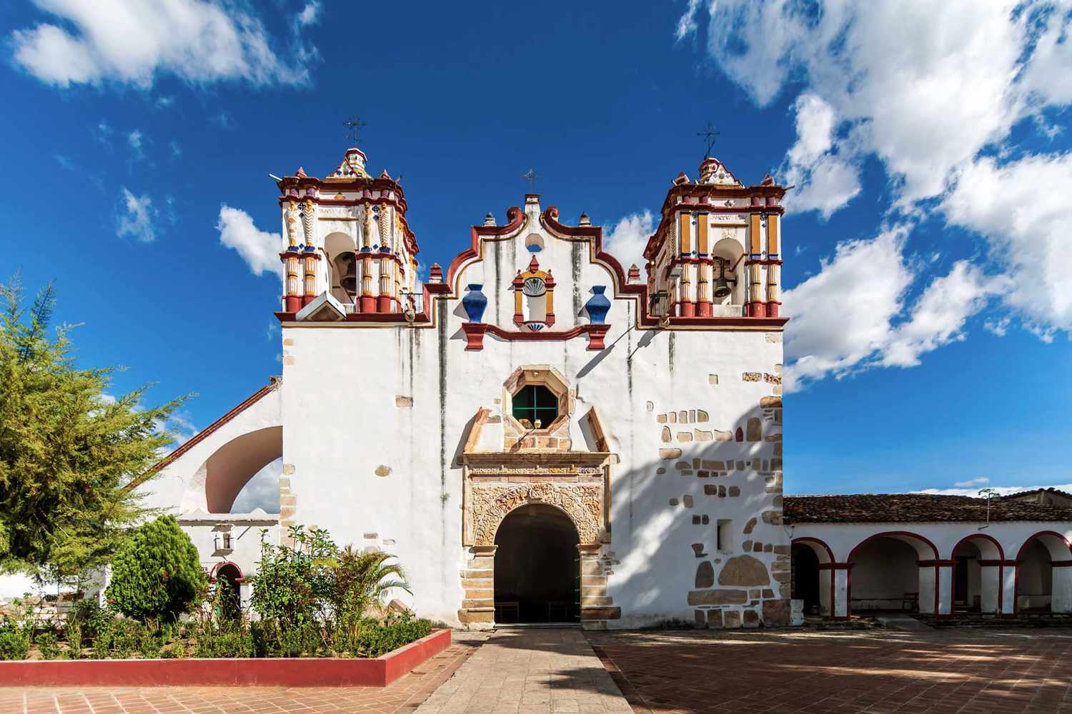 Une église coloniale espagnole à Oaxaca, Mexique