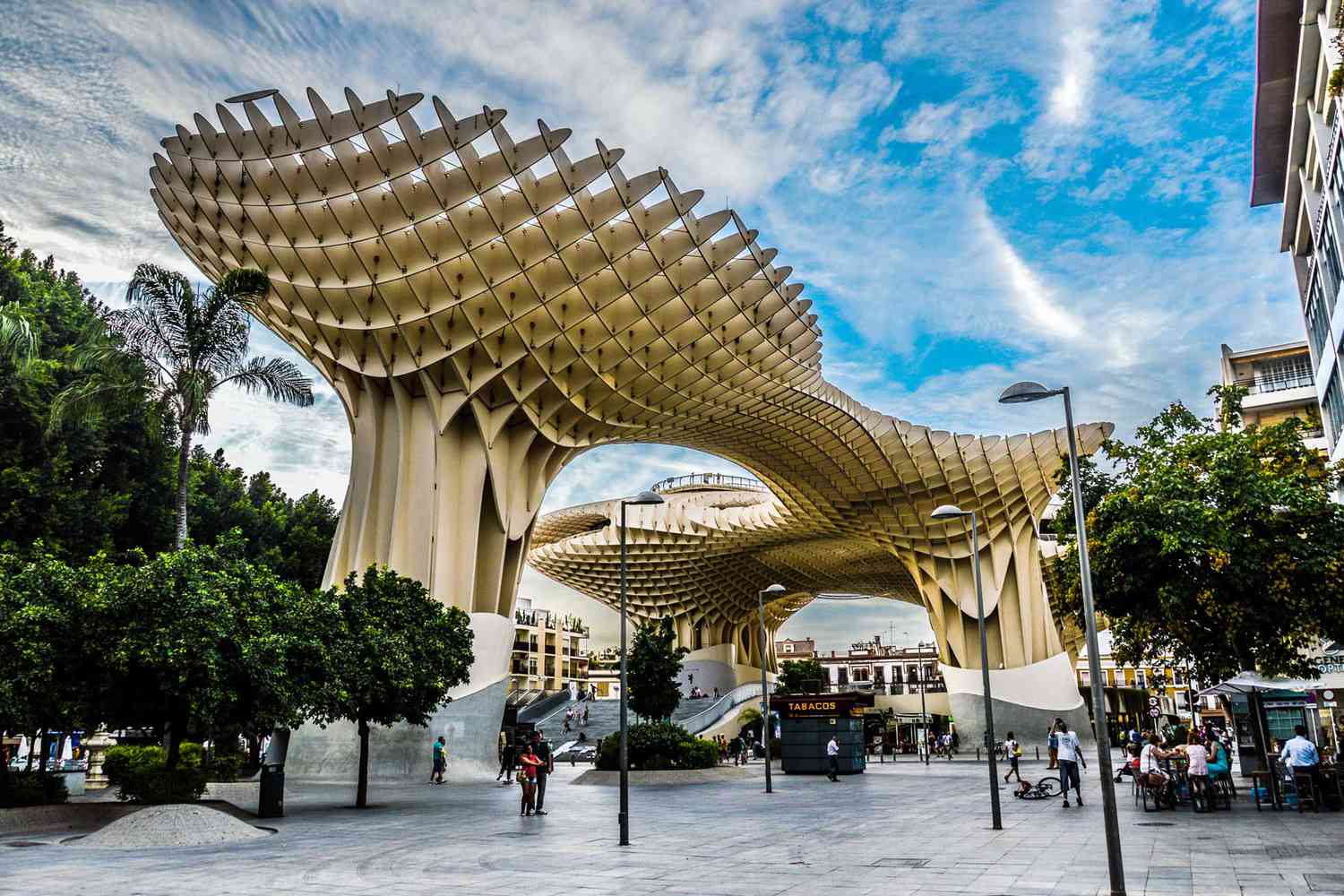 Le Metropol Parasol à Séville, Espagne